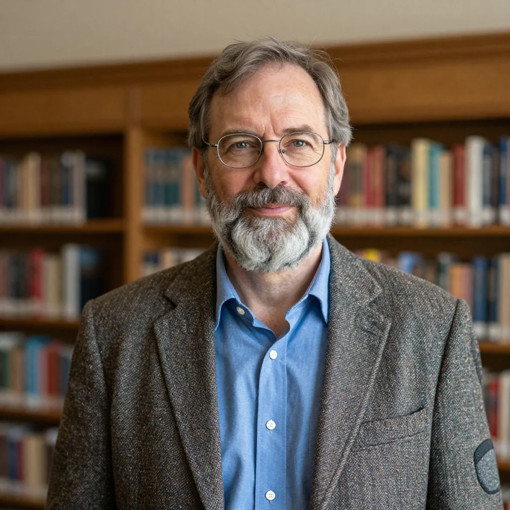 Academic Professor - AI Generated Headshot